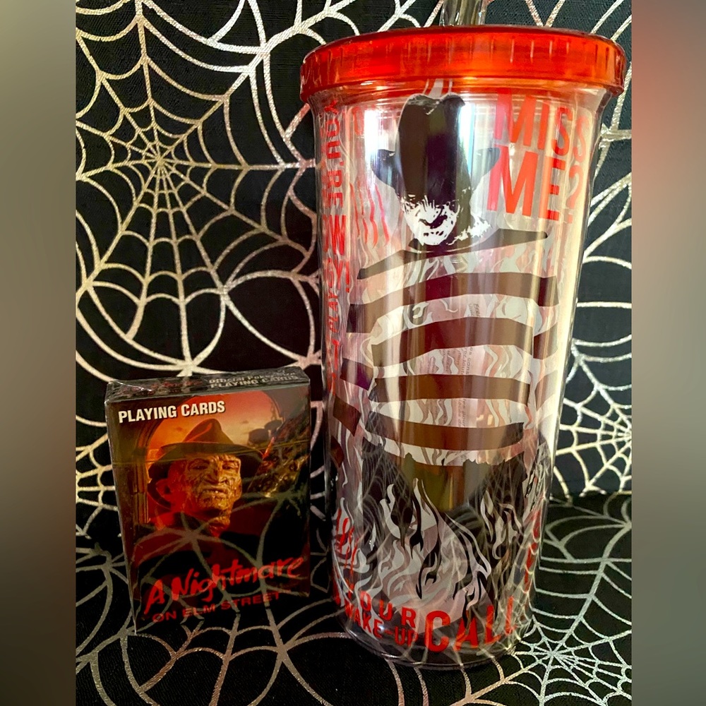 Freddy Tumbler & Playing Cards